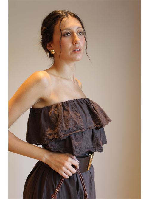 fascia cotone e pizzo san gallo DIECI MINUTI | 554822